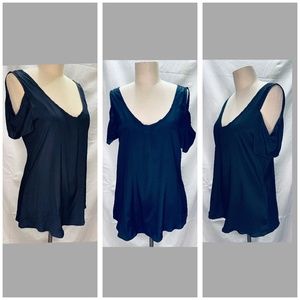 Jennifer Hope Black silk top